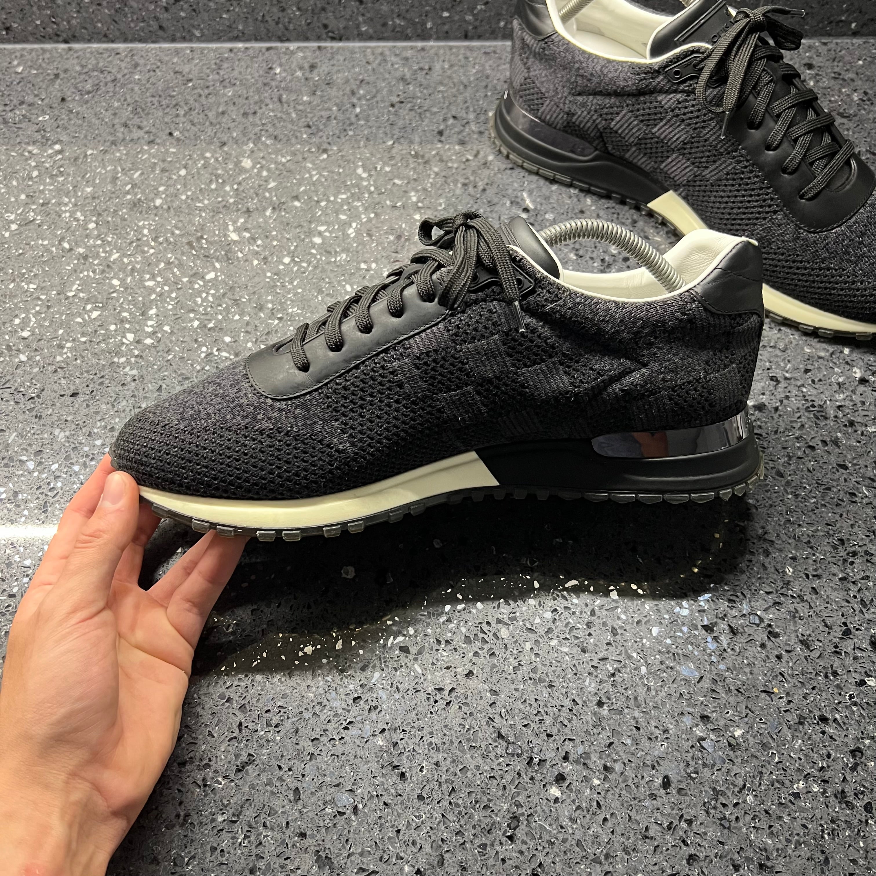 Louis Vuitton Run Away Sneaker BLACK. Size 10.5