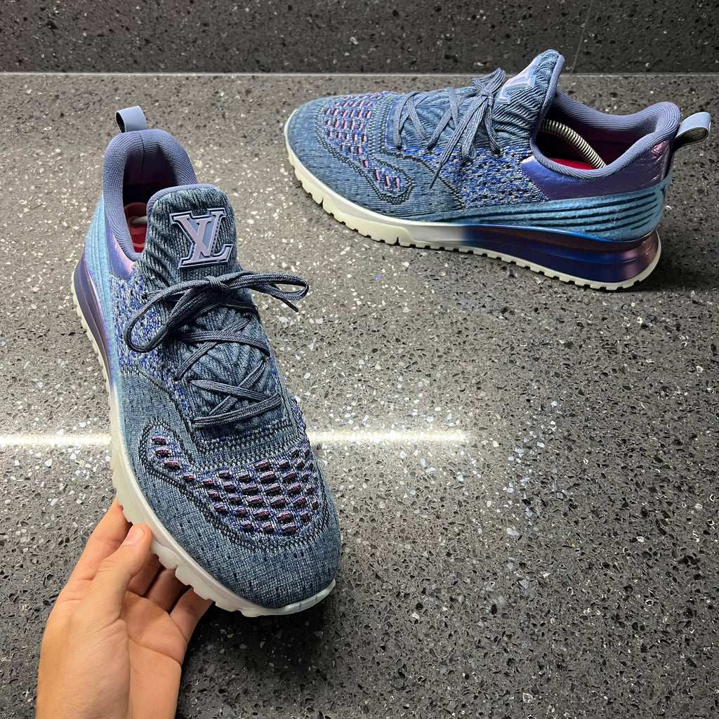 LOUIS VUITTON MENS VNR BLUE EU 45 FIT A UK 11 11.5 Lovedkicks