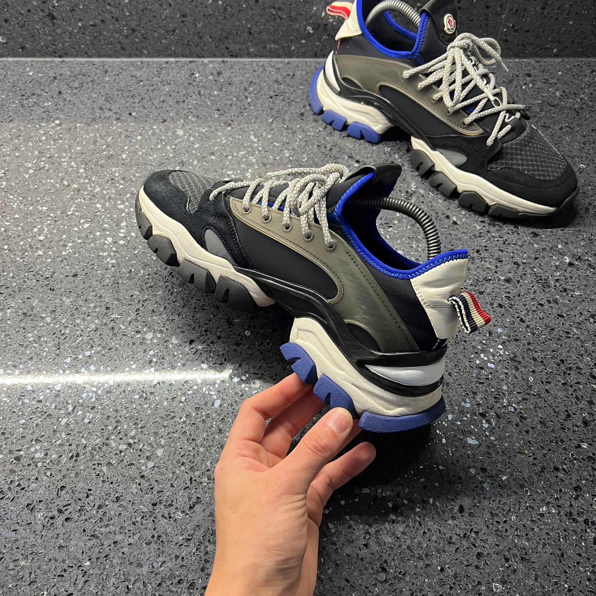 Moncler mens trainers sale shop