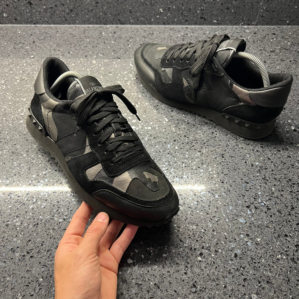 All black sale valentino rockrunner