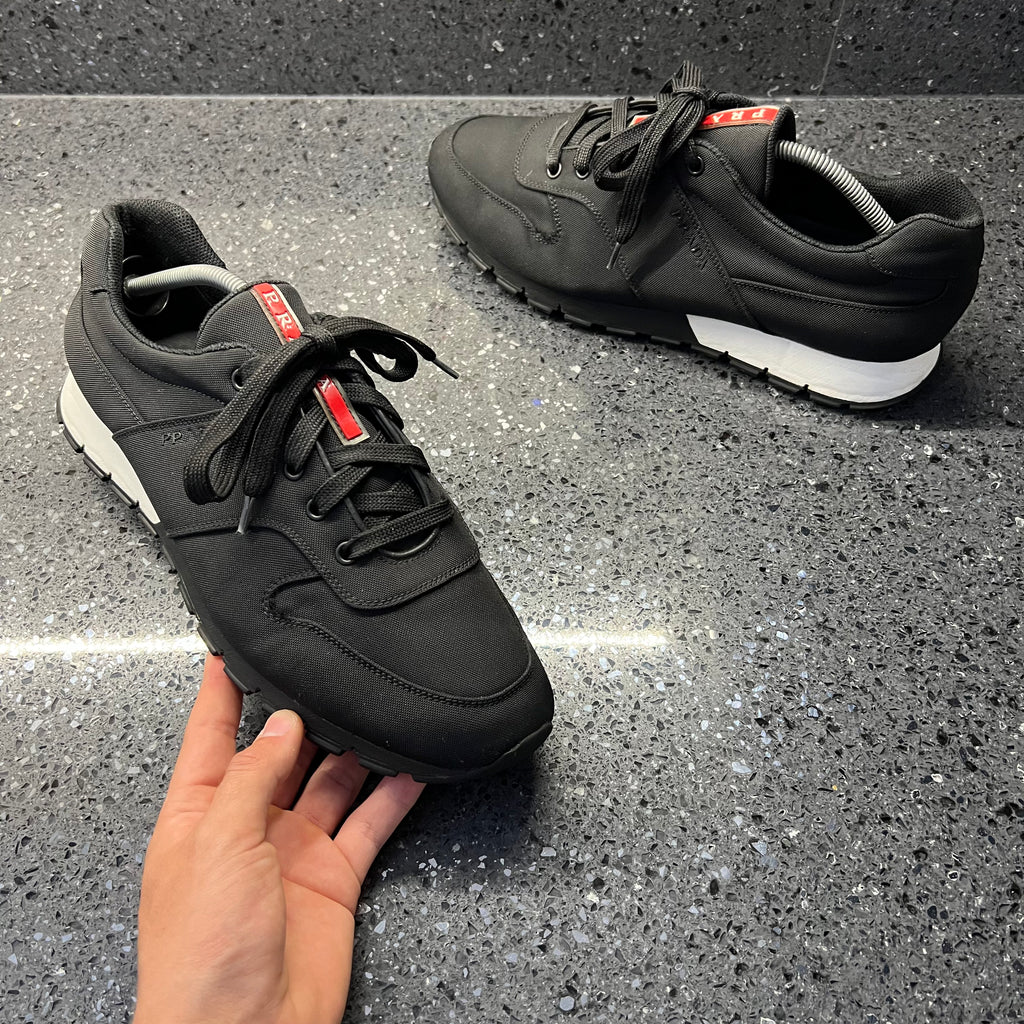 Prada best sale runners black