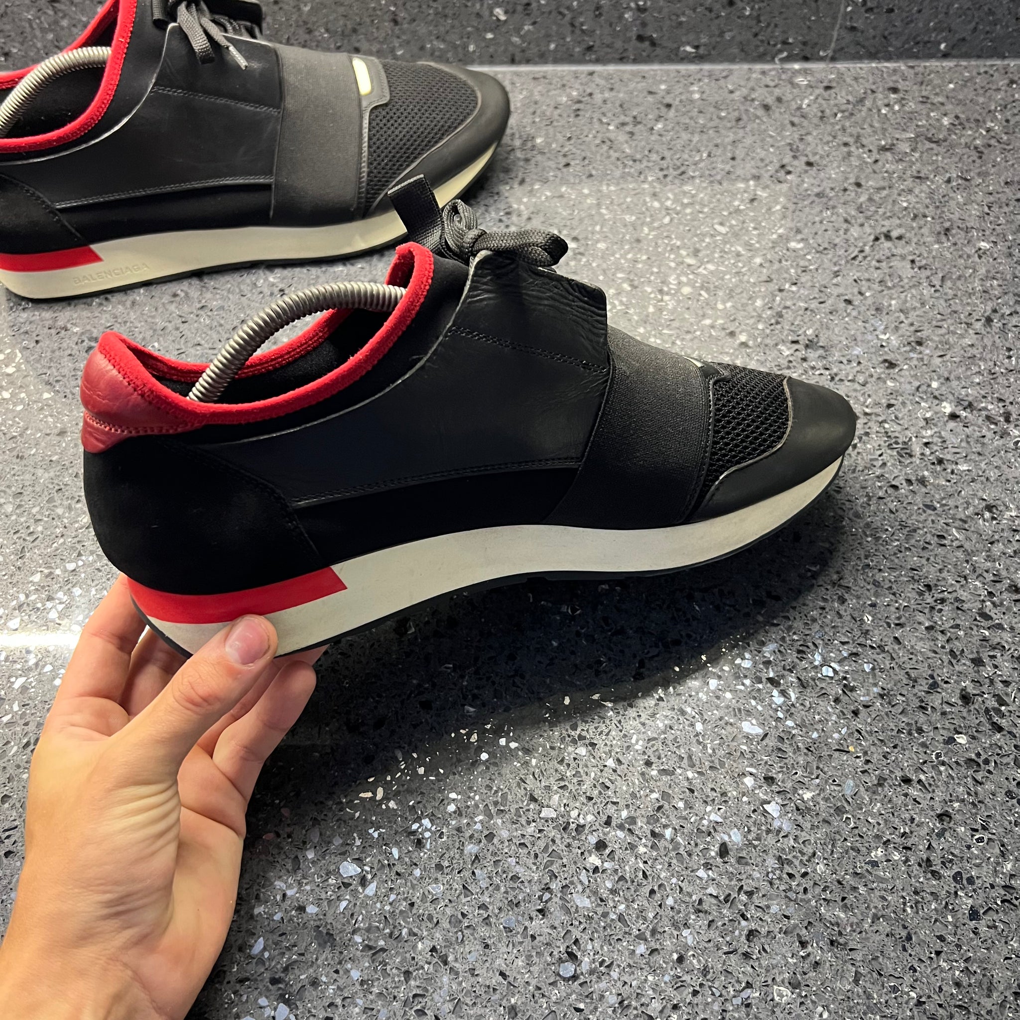 BALENCIAGA MENS RUNNER BLACK EU 45 (FIT A UK 11 – Lovedkicks