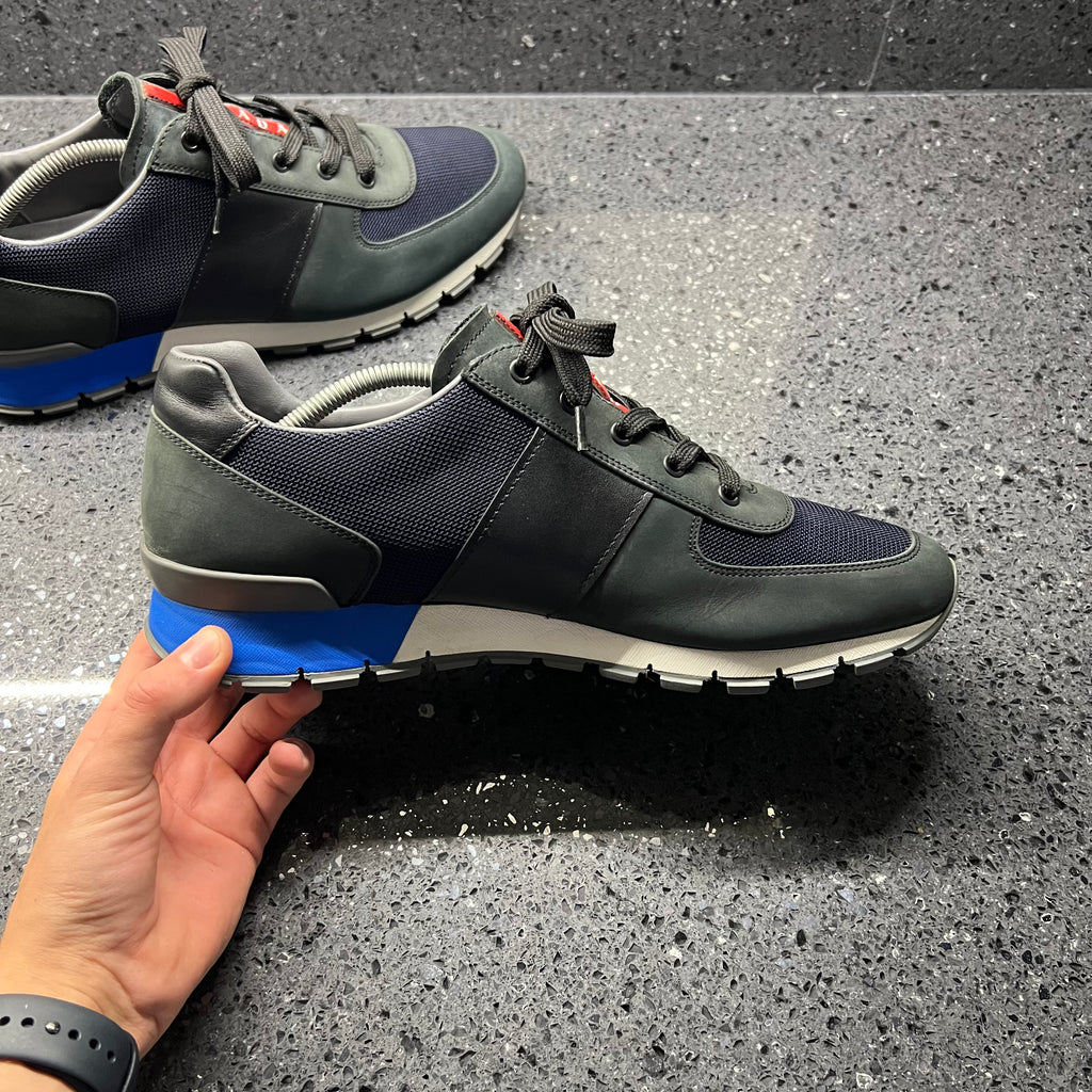 Prada discount runners blue