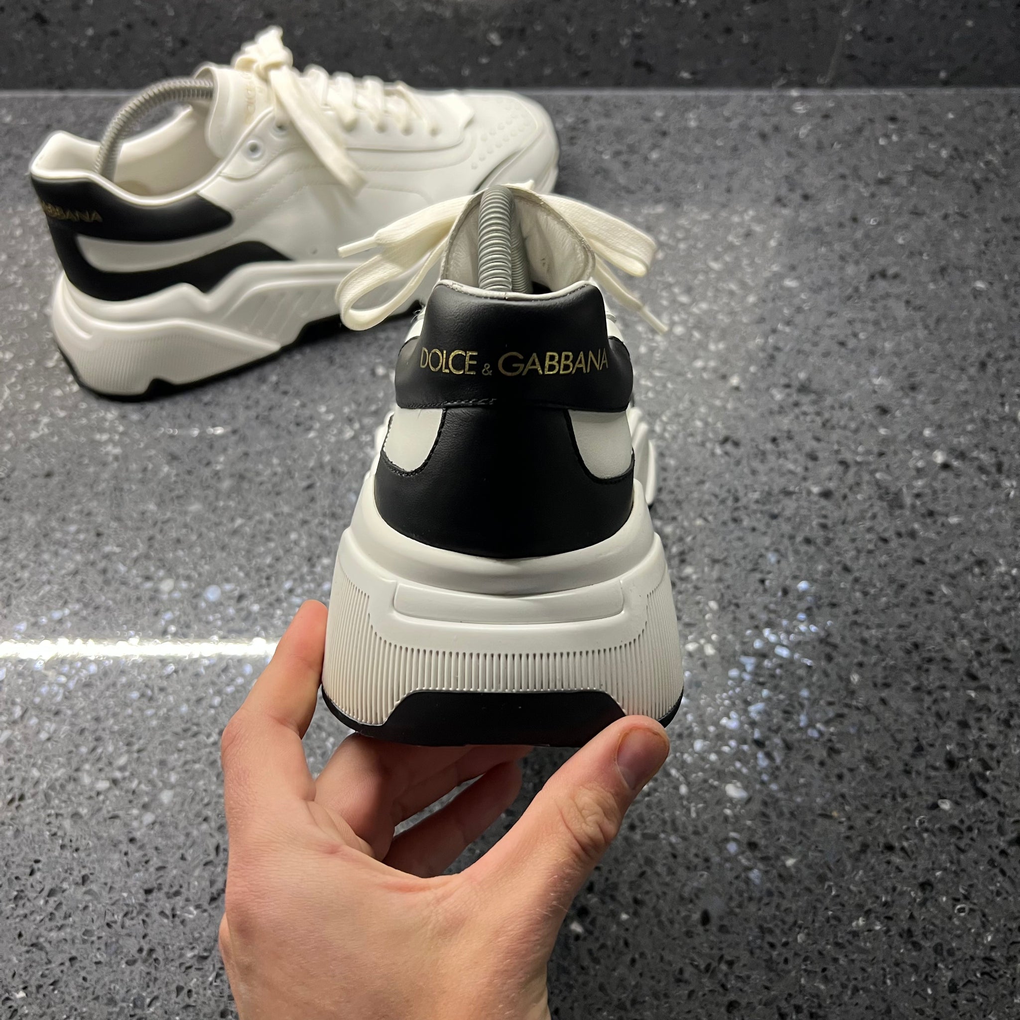 DOLCE GABBANA DAYMASTER WHITE EU 41 (FIT A UK – Lovedkicks